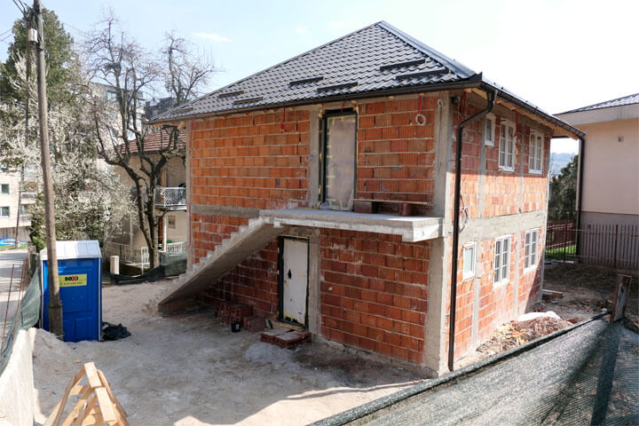 Izgradnja kuće u Buća Potoku